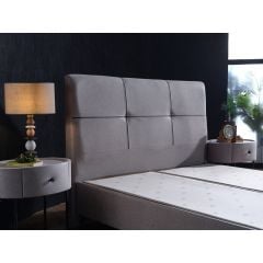 ALFA L DUZ SEF BAZA 90X190 2B-ALLURE A.GRI DUZ2-BTKS BAZA KUMASI DUZ